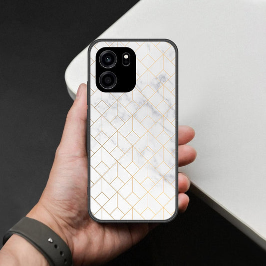 OnePlus Turbo 6V Cover - White Marble Series 2 - HQ Premium Shine Durable Shatterproof Case