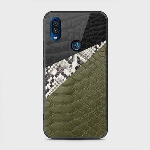 Motorola One Vision Cover - Printed Skins Series - HQ Premium Shine Durable Shatterproof Case