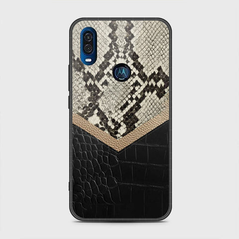 Motorola One Vision Cover - Printed Skins Series - HQ Premium Shine Durable Shatterproof Case