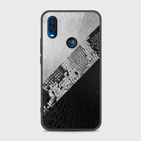 Motorola One Vision Cover - Printed Skins Series - HQ Premium Shine Durable Shatterproof Case