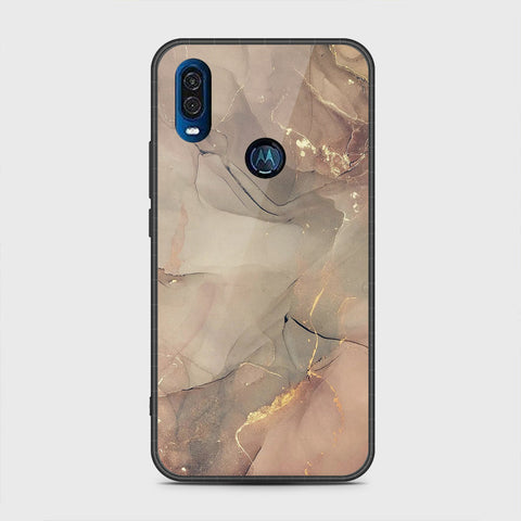 Motorola One Vision Cover - Mystic Marble Series - HQ Premium Shine Durable Shatterproof Case