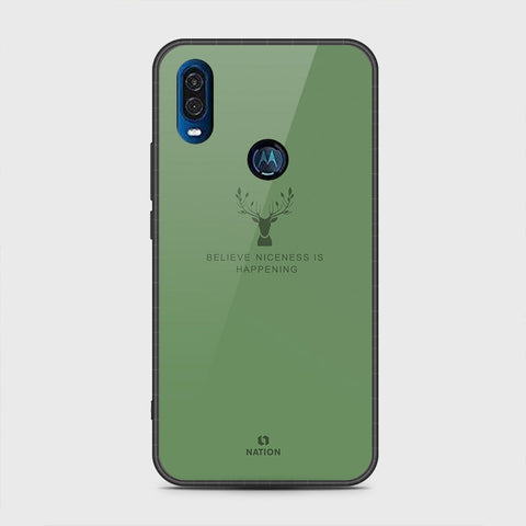 Motorola One Vision Cover - Nice Series - HQ Premium Shine Durable Shatterproof Case