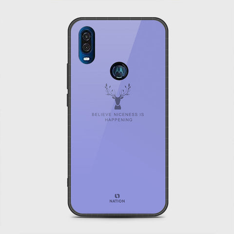 Motorola One Vision Cover - Nice Series - HQ Premium Shine Durable Shatterproof Case