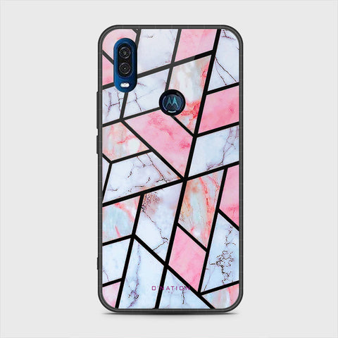 Motorola One Vision Cover - O'Nation Shades of Marble Series - HQ Premium Shine Durable Shatterproof Case