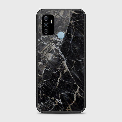 Oppo A53s Cover- Black Marble Series - HQ Premium Shine Durable Shatterproof Case