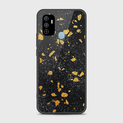 Oppo A53s Cover- Black Marble Series - HQ Premium Shine Durable Shatterproof Case