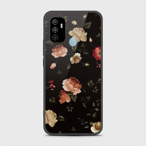 Oppo A53 Cover - Floral Series 2 - HQ Premium Shine Durable Shatterproof Case