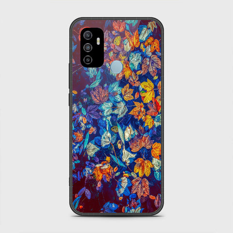 Oppo A53s Cover - Floral Series 2 - HQ Premium Shine Durable Shatterproof Case