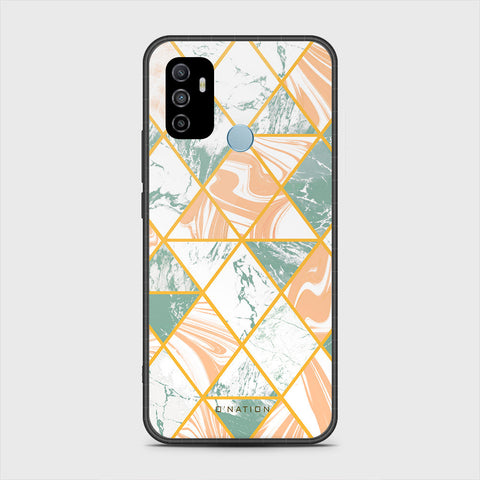 Oppo A53 Cover - O'Nation Shades of Marble Series - HQ Premium Shine Durable Shatterproof Case