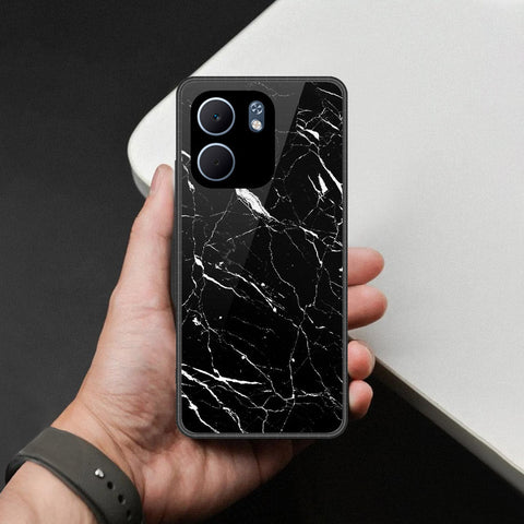 Oppo A5x 4G Cover - Black Marble Series - HQ Premium Shine Durable Shatterproof Case