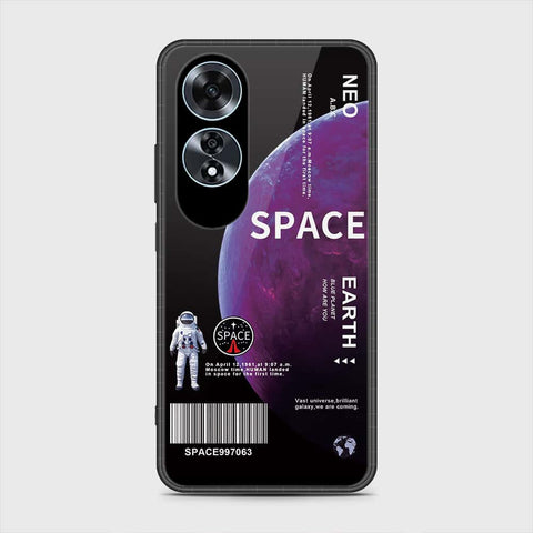 Oppo A60 Cover- Limitless Series - HQ Ultra Shine Premium Infinity Glass Soft Silicon Borders Case