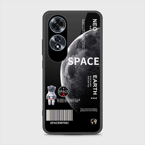 Oppo A60 Cover- Limitless Series - HQ Ultra Shine Premium Infinity Glass Soft Silicon Borders Case