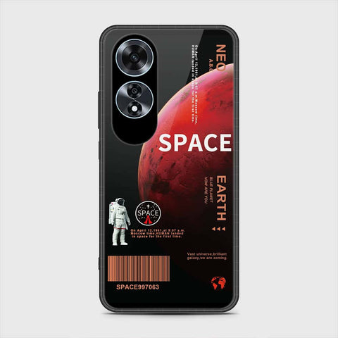 Oppo A60 Cover- Limitless Series - HQ Ultra Shine Premium Infinity Glass Soft Silicon Borders Case