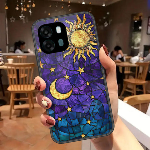 Oppo A6 4G Cover - Celestial Starry Universe Series - HQ Premium Shine Durable Shatterproof Case