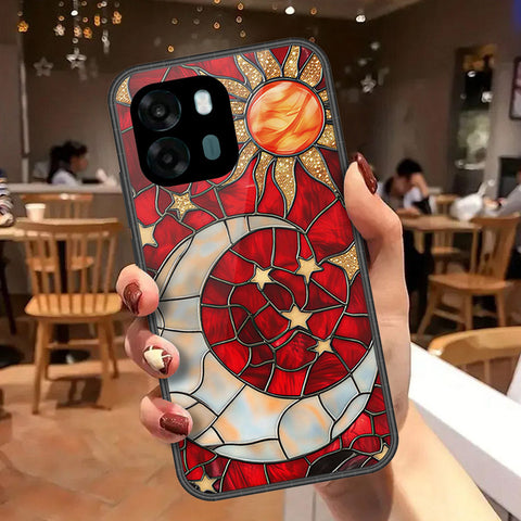 Oppo A6 4G Cover - Celestial Starry Universe Series - HQ Premium Shine Durable Shatterproof Case