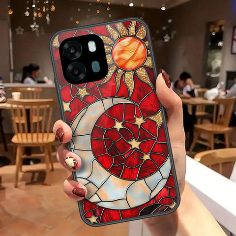 Oppo A6 Cover - Celestial Starry Universe Series - HQ Premium Shine Durable Shatterproof Case