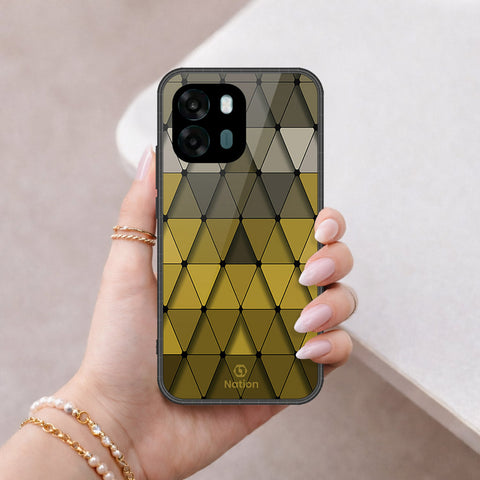 Oppo A6v Cover - Onation Pyramid Series - HQ Premium Shine Durable Shatterproof Case