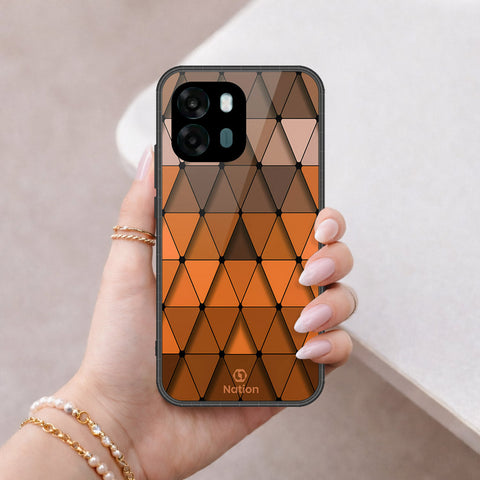 Oppo A6v Cover - Onation Pyramid Series - HQ Premium Shine Durable Shatterproof Case