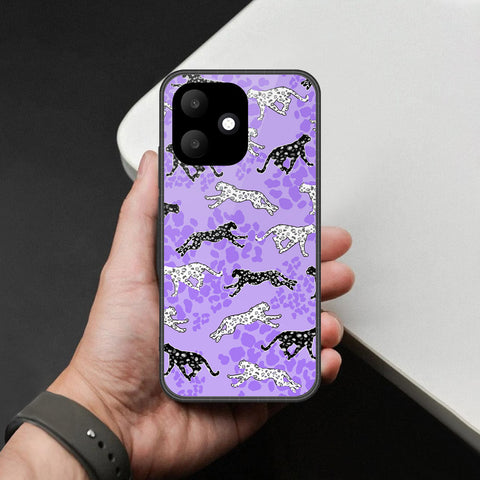 Oppo A6c Cover - Hustle Series - HQ Ultra Shine Premium Infinity Glass Soft Silicon Borders Case