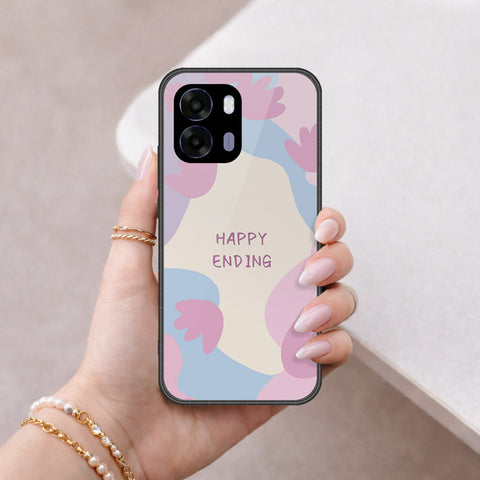 Oppo A6k Cover - Happy Series - HQ Premium Shine Durable Shatterproof Case