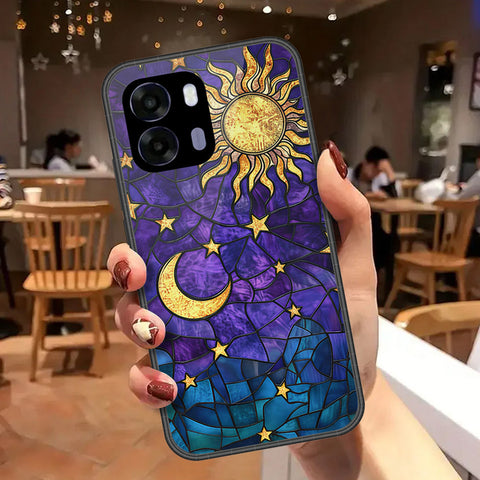 Oppo A6k Cover - Celestial Starry Universe Series - HQ Premium Shine Durable Shatterproof Case