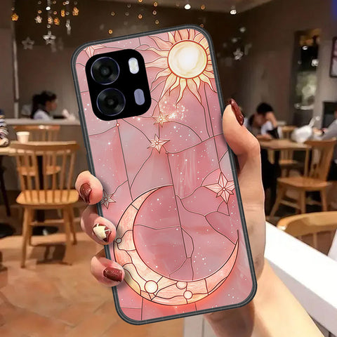 Oppo A6k Cover - Celestial Starry Universe Series - HQ Premium Shine Durable Shatterproof Case