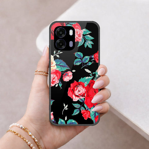 Oppo A6k Cover - Floral Series - HQ Premium Shine Durable Shatterproof Case