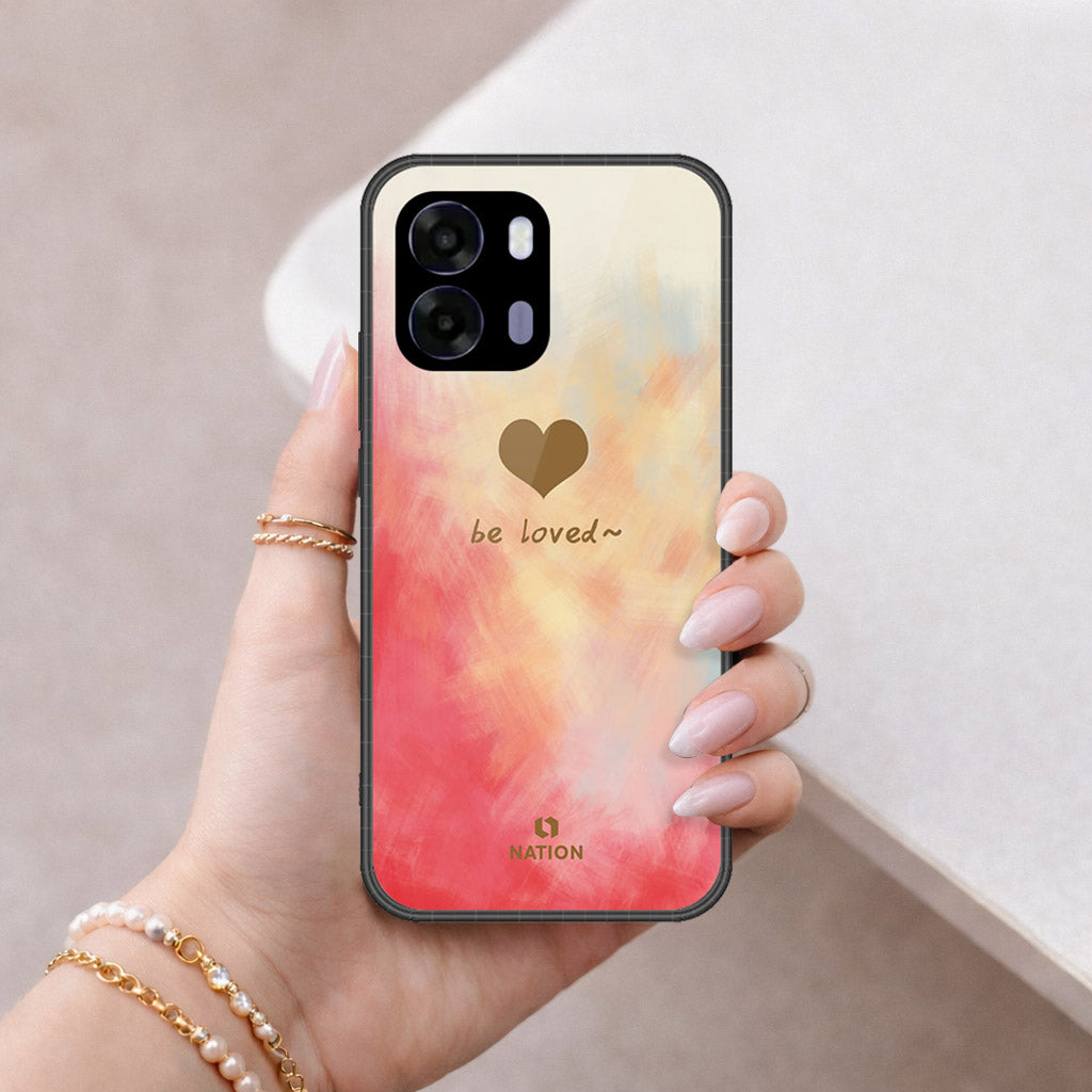 Oppo A6k Cover - Onation Heart Series - HQ Premium Shine Durable Shatterproof Case
