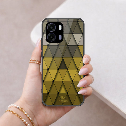 Oppo A6k Cover - Onation Pyramid Series - HQ Premium Shine Durable Shatterproof Case