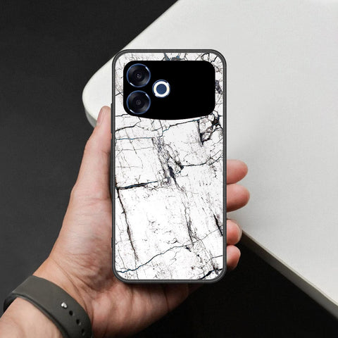 Oppo A6s Pro (China) Cover - White Marble Series 2 - HQ Premium Shine Durable Shatterproof Case
