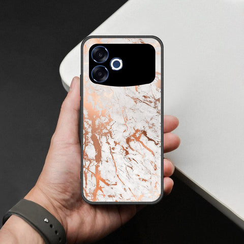 Oppo A6s Pro (China) Cover - White Marble Series 2 - HQ Premium Shine Durable Shatterproof Case