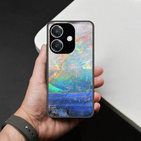 Oppo A5i Cover - Colorful Marble Series - HQ Premium Shine Durable Shatterproof Case