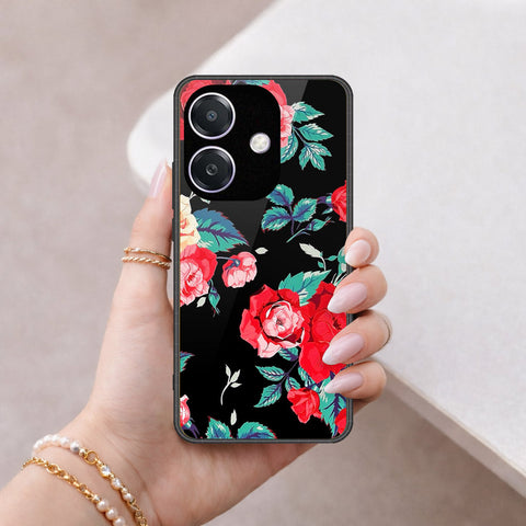 Oppo A5i Cover - Floral Series - HQ Premium Shine Durable Shatterproof Case
