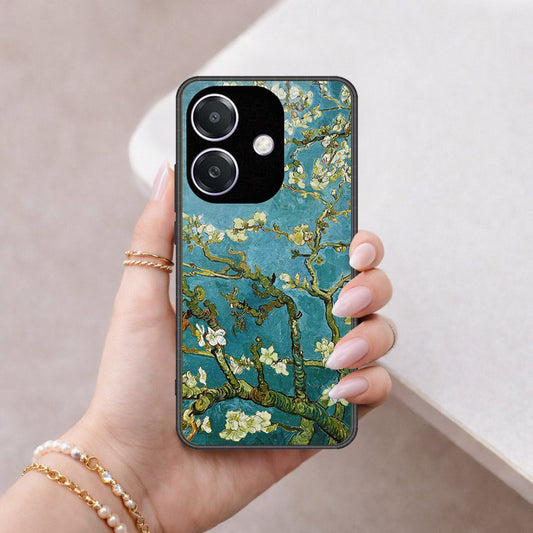 Oppo A3x 5G Cover - Floral Series 2 - HQ Premium Shine Durable Shatterproof Case
