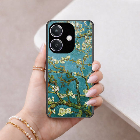 Oppo A20 Cover - Floral Series 2 - HQ Premium Shine Durable Shatterproof Case