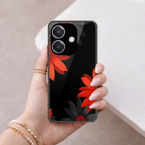 Oppo A20 Cover - Floral Series 2 - HQ Premium Shine Durable Shatterproof Case