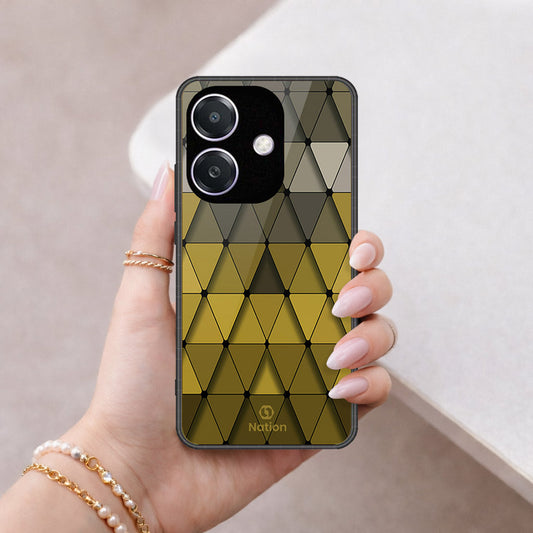 Oppo A3x 5G Cover - Onation Pyramid Series - HQ Premium Shine Durable Shatterproof Case