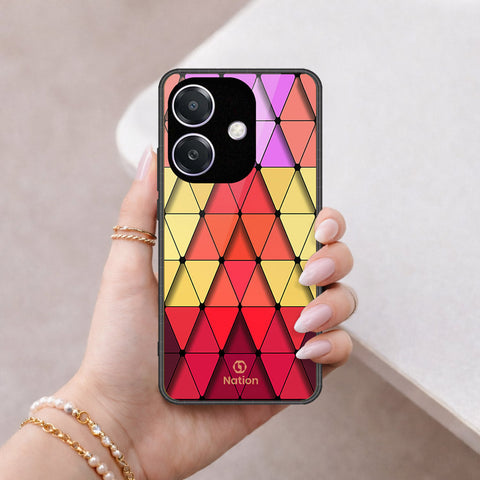 Oppo A3x 5G Cover - Onation Pyramid Series - HQ Premium Shine Durable Shatterproof Case