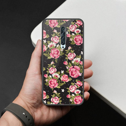 Oppo Reno 2 - Floral Series - HQ Premium Shine Durable Shatterproof Case