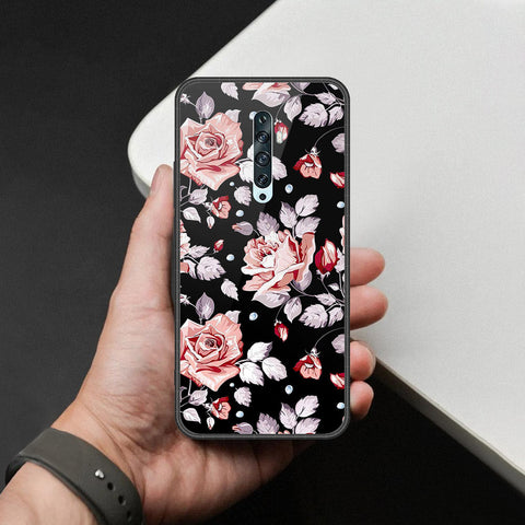 Oppo Reno 2 - Floral Series - HQ Premium Shine Durable Shatterproof Case