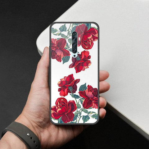 Oppo Reno 2 - Floral Series 2 - HQ Premium Shine Durable Shatterproof Case