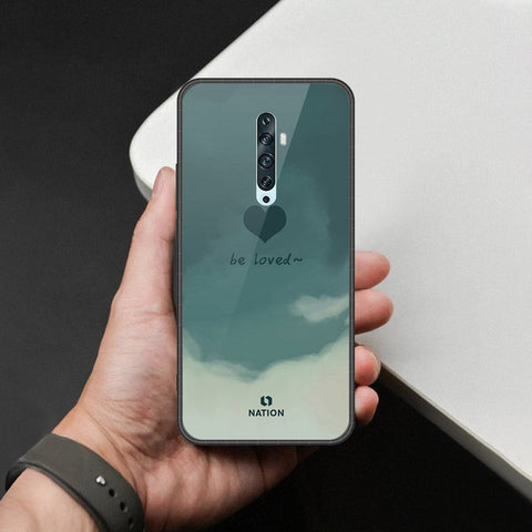 Oppo Reno 2 - Onation Heart Series - HQ Premium Shine Durable Shatterproof Case