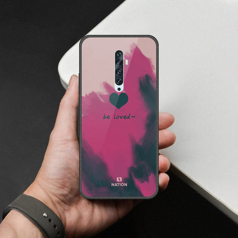 Oppo Reno 2 - Onation Heart Series - HQ Premium Shine Durable Shatterproof Case