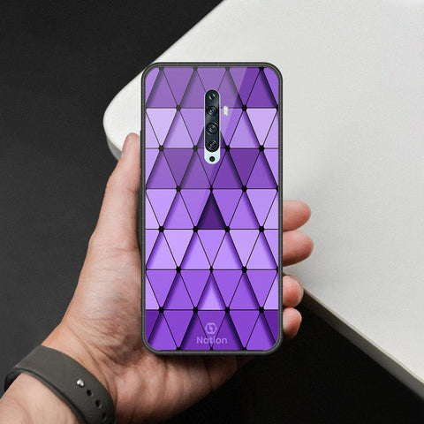 Oppo Reno 2 - Onation Pyramid Series - HQ Premium Shine Durable Shatterproof Case