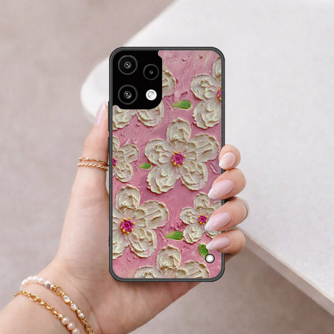 Nothing Phone 3a Lite Cover - Floral Series - Design 5 - Pink & White - HQ Premium Shine Durable Shatterproof Case
