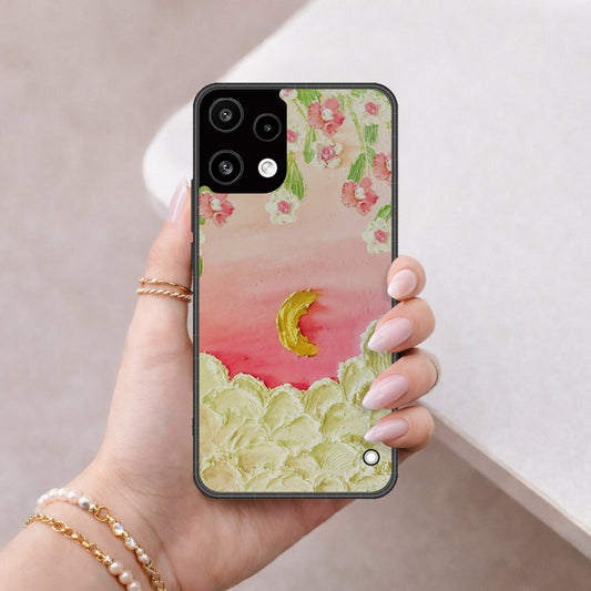 Nothing Phone 3a Lite Cover - Floral Series - Design 7 - Pink & Yellow - HQ Premium Shine Durable Shatterproof Case