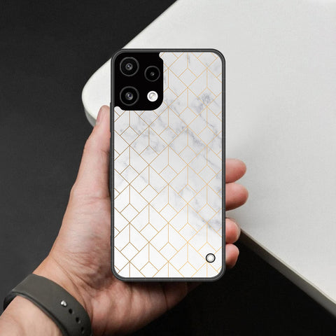 Nothing Phone 3a Lite Cover - White Marble Series 2 - HQ Premium Shine Durable Shatterproof Case
