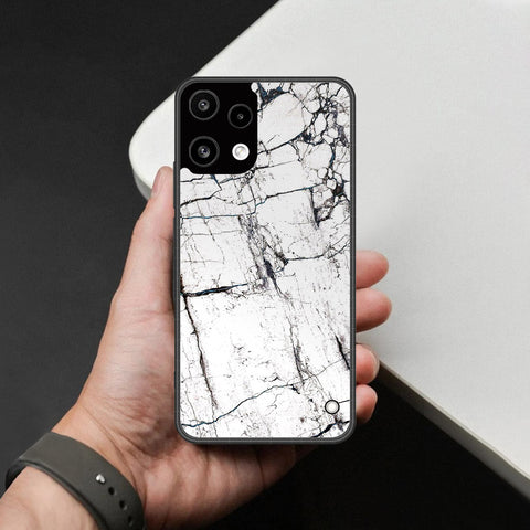 Nothing Phone 3a Lite Cover - White Marble Series 2 - HQ Premium Shine Durable Shatterproof Case