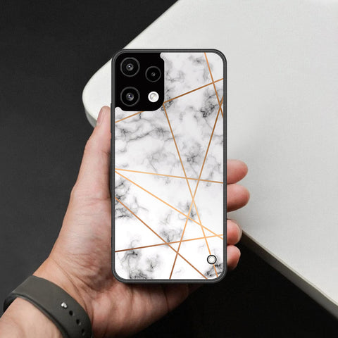 Nothing Phone 3a Lite Cover - White Marble Series 2 - HQ Premium Shine Durable Shatterproof Case