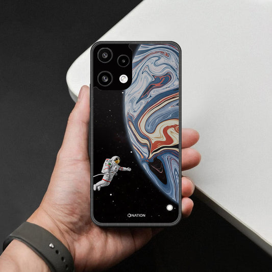 Nothing Phone 3a Lite Cover - Cosmic Marble Astronaut Design - HQ Premium Shine Durable Shatterproof Case